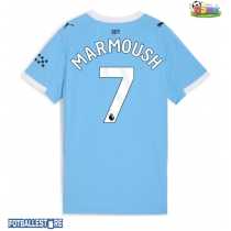 Manchester City Omar Marmoush #7 Hjemmedrakt Dame 2025-26 Kortermet
